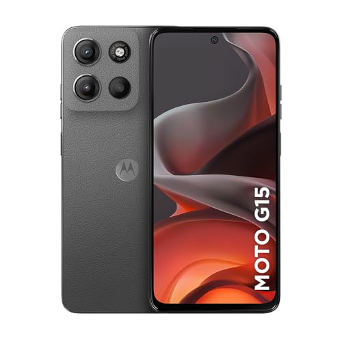 Smartphone Motorola Moto g15 256GB Grafite